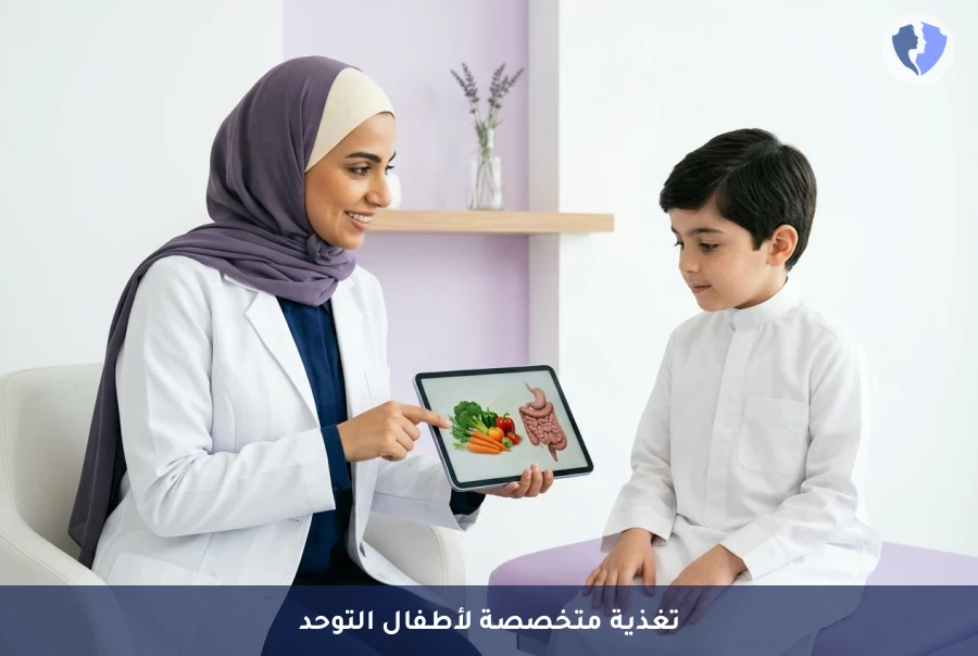 دعم غذائي متكامل لطفل التوحد - برنامج التغذية العلاجية للأطفال ذوي التوحد