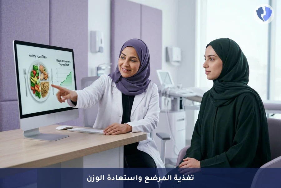 استعيدي رشاقتك بصحة وأمان - برنامج التغذية العلاجية للمرضع واستعادة الوزن