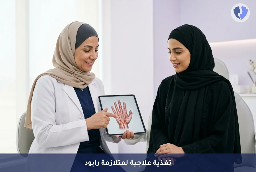 عزز دورتك الدموية بالتغذية - برنامج التغذية العلاجية لمتلازمة رايود (Raynaud’s Phenomenon)