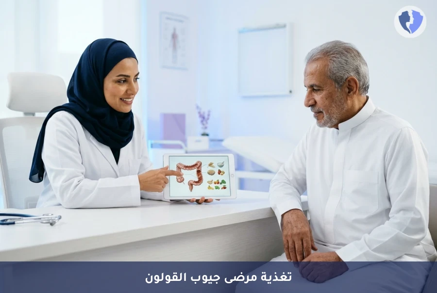تغذية مرضى جيوب القولون - برنامج التغذية العلاجية لمرضى جيوب القولون (Diverticulitis)