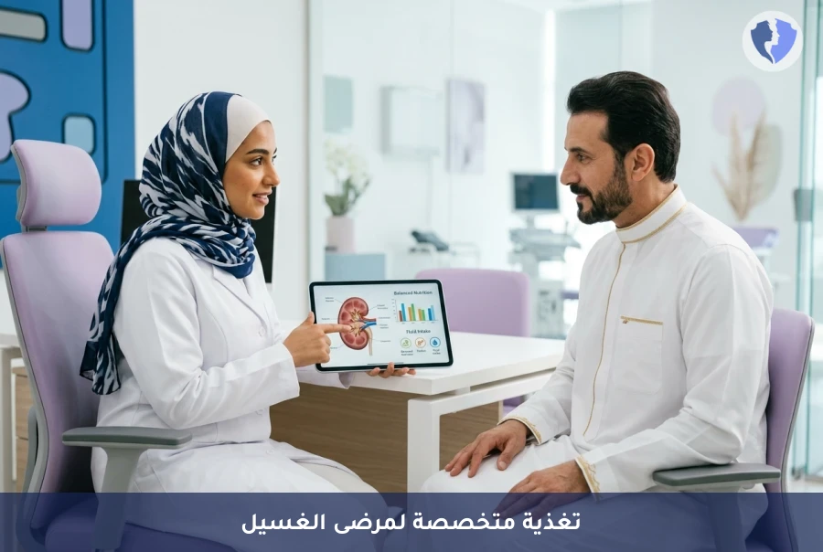تغذية متكاملة لمرضى غسيل الكلى - برنامج التغذية العلاجية لمرضى غسيل الكلى