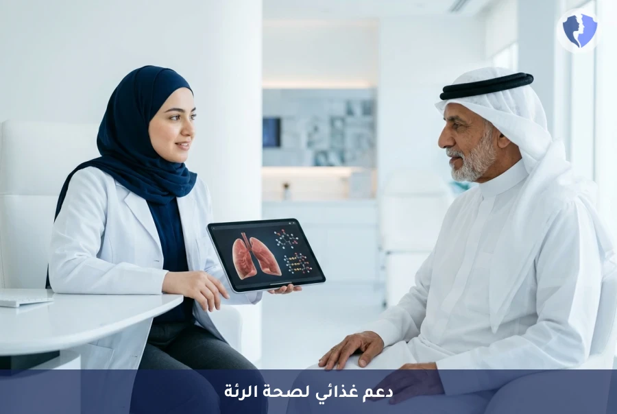 تنفس أفضل بتغذية ذكية - برنامج التغذية لمرضى الانسداد الرئوي المزمن (COPD)