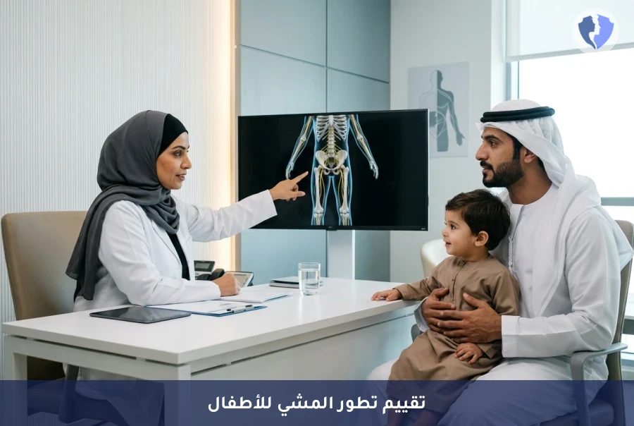 اطمئن على خطوات طفلك الأولى - برنامج التقييم الشامل للمراحل الحركية والعصبية (NMP)