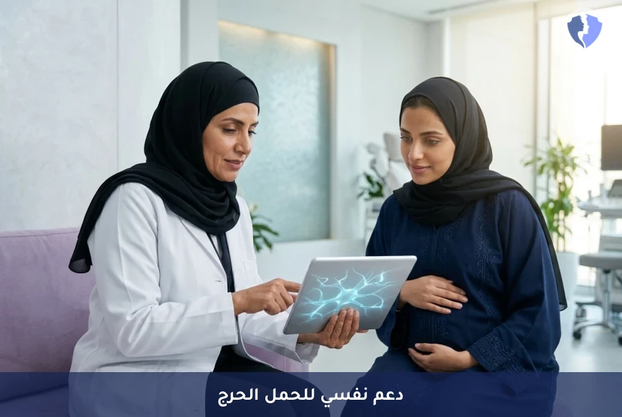 رعاية نفسية متكاملة لحملك الحرج - برنامج الدعم النفسي والاجتماعي للحمل عالي الخطورة
