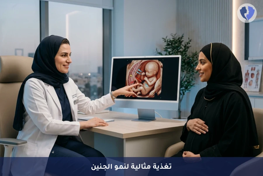 تغذية مثالية لنمو جنينك - برنامج العلاج الغذائي لتأخر نمو الجنين (IUGR)
