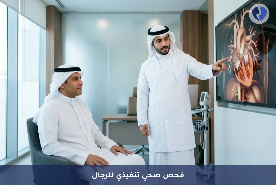 استثمر في صحتك بعد الأربعين - برنامج الفحص الطبي التنفيذي الشامل للرجال