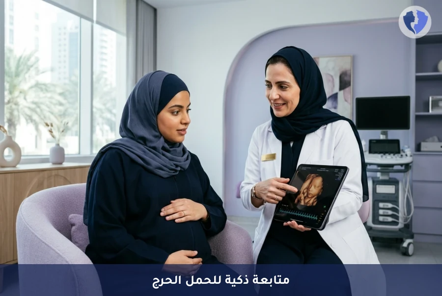 أمانكِ وجنينكِ في منزلكِ - برنامج المتابعة المنزلية الذكية للحمل عالي الخطورة (RPM)