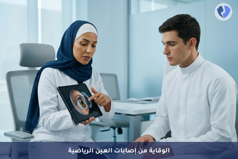 احمِ عينيك أثناء ممارسة الرياضة - برنامج الوقاية من إصابات العين الرياضية