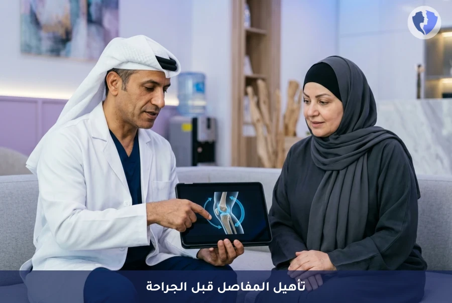 استعد لاستعادة حركتك بمرونة - برنامج تحسين المدى الحركي قبل عمليات تبديل المفاصل