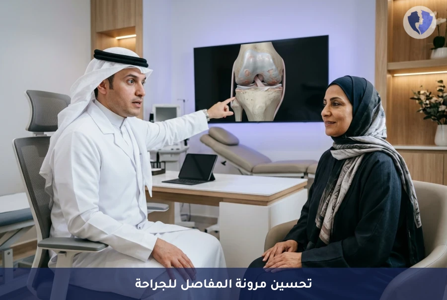 استعد لعملية تبديل المفاصل بنجاح - برنامج تحسين المدى الحركي قبل عمليات تبديل المفاصل
