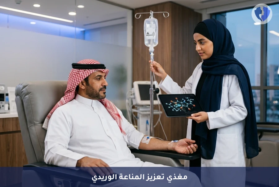 قوّي مناعتك بفعالية وسرعة - برنامج تعزيز المناعة بالتنقيط الوريدي (IV Drip)