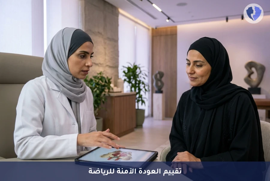 استعيدي رشاقتك بأمان بعد الولادة - برنامج تقييم العودة الآمنة للرياضة بعد الولادة