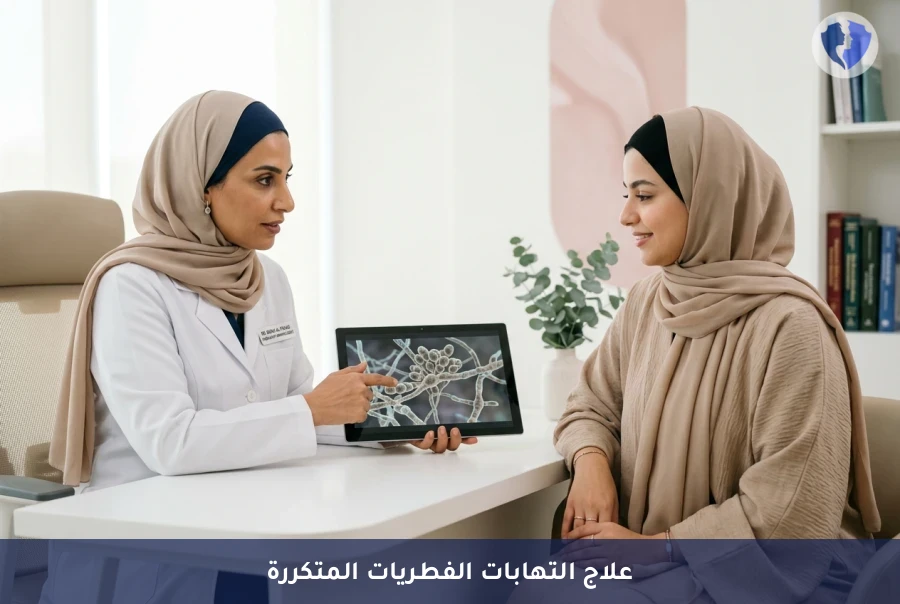 تخلصي من الفطريات المهبلية المتكررة - برنامج علاج التهابات المهبل الفطرية المتكررة (RVVC)