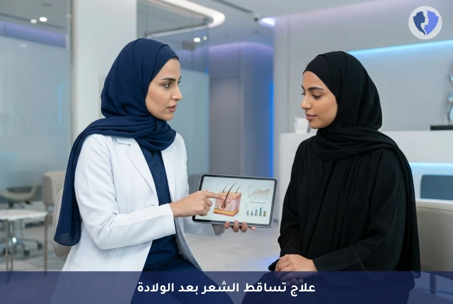 استعيدي كثافة شعرك بعد الولادة - برنامج علاج تساقط الشعر بعد الولادة (Postpartum Hair Loss)