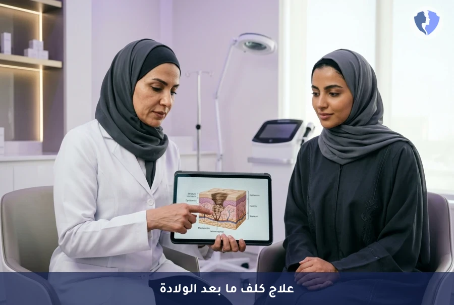 استعيدي نضارة بشرتك بعد الولادة - برنامج علاج تصبغات البشرة (الكلف) بعد الولادة