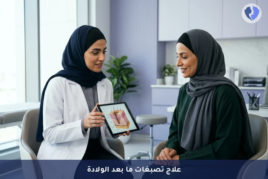 استعيدي نضارة بشرتك بعد الولادة - برنامج علاج تصبغات الجلد (الكلف) بعد الولادة