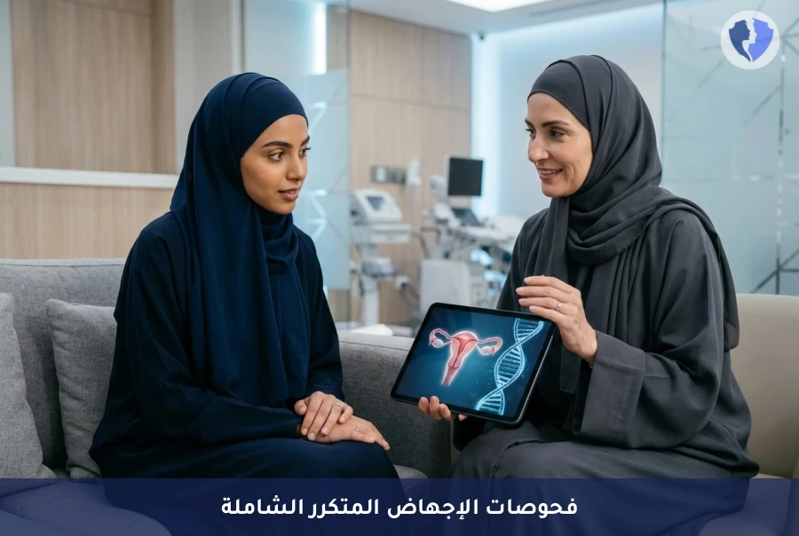 ابدئي رحلة الأمومة بأمان - برنامج فحوصات الإجهاض المتكرر الشاملة (RPL)