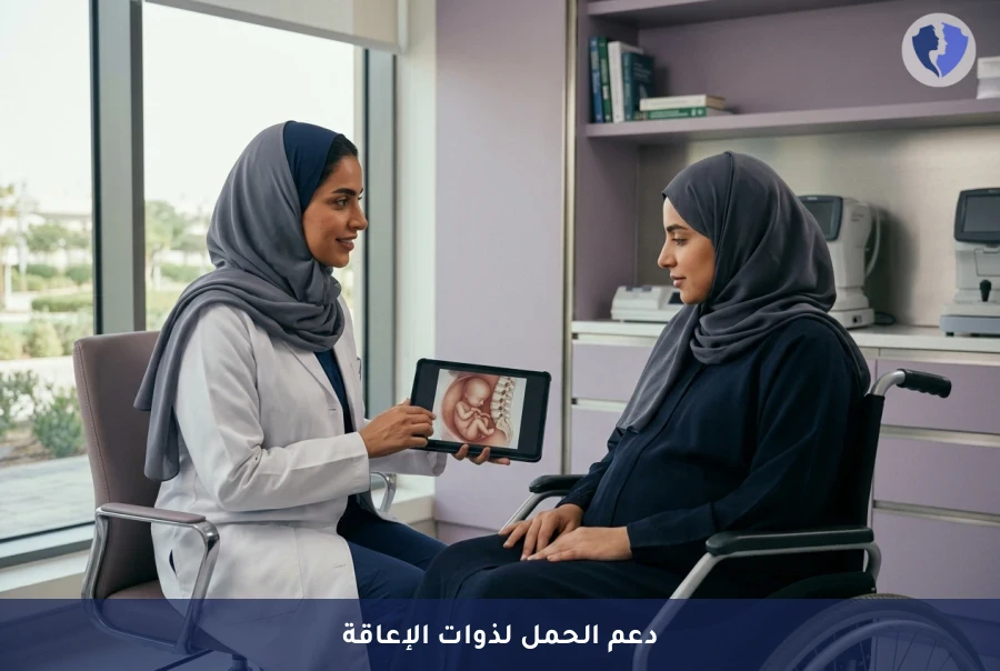 رعاية حمل آمنة لذوات الإعاقة - برنامج متابعة الحمل لذوات الإعاقة الحركية