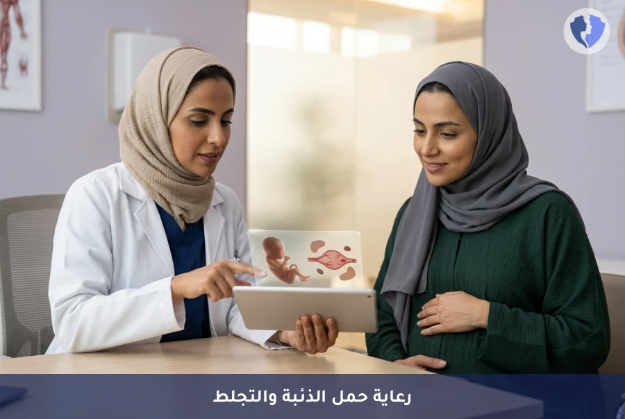 حمل آمن مع الذئبة الحمراء - برنامج متابعة الحمل لمرضى الذئبة الحمراء (SLE) وتجلط الدم المناعي (APS)