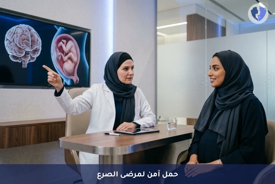 حمل آمن ومستقر مع الصرع - برنامج متابعة الحمل لمرضى الصرع