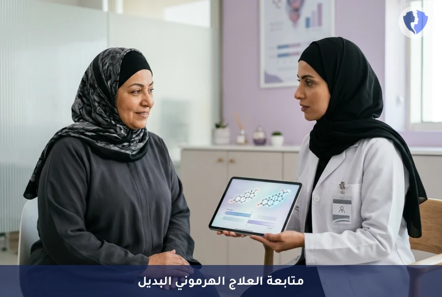 متابعة العلاج الهرموني البديل (HRT) بأمان وفعالية - برنامج متابعة العلاج الهرموني البديل (HRT)