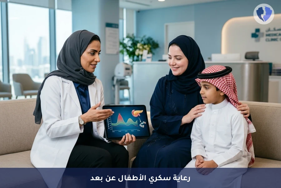 مراقبة سكري طفلك عن بعد - برنامج مراقبة سكري الأطفال النوع الأول عن بعد