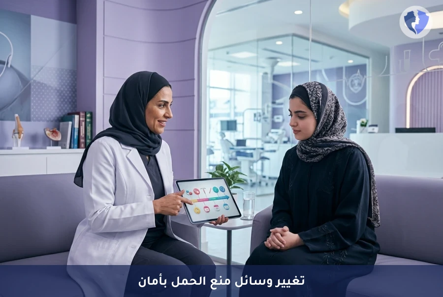 تحولي لوسيلة منع حمل أخرى بأمان - تثقيف حول التحول الآمن بين وسائل منع الحمل
