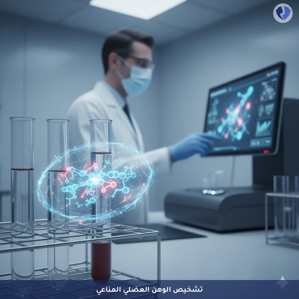 فحص أجسام وهن العضلات - تحليل أجسام مضادة للوهن العضلي الوبيل (Myasthenia Gravis Abs)