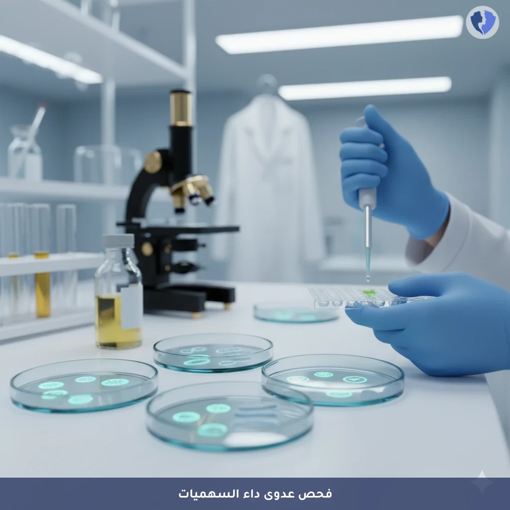 فحص عدوى ديدان الحيوانات - تحليل أضداد داء السهميات (Toxocariasis)