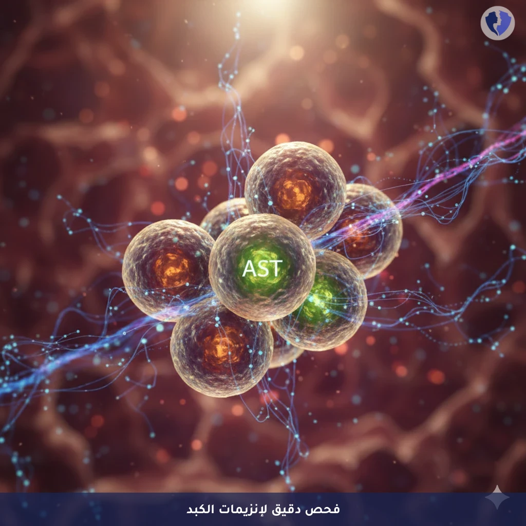 فحص سلامة الكبد والعضلات - تحليل إنزيم الكبد (AST)