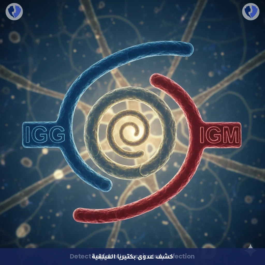 فحص بكتيريا الليجيونيلا للرئة - تحليل الأجسام المضادة لبكتيريا الفيلقية (Legionella IgG & IgM)