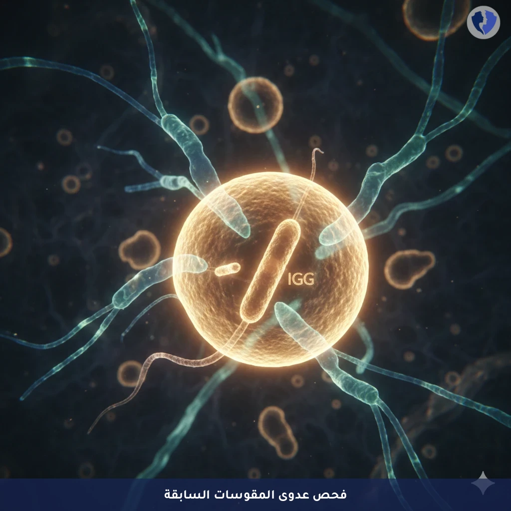 فحص مناعة داء القطط (IgG) - تحليل الأجسام المضادة لداء المقوسات (Toxoplasma IgG)