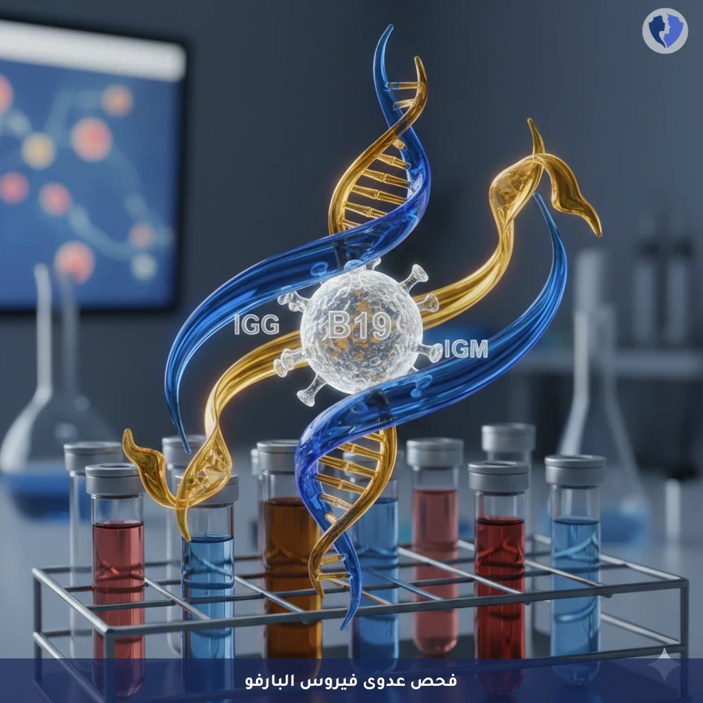 فحص فيروس بارفو B19 - تحليل الأجسام المضادة لفيروس البارفو (Parvovirus B19 IgG & IgM)