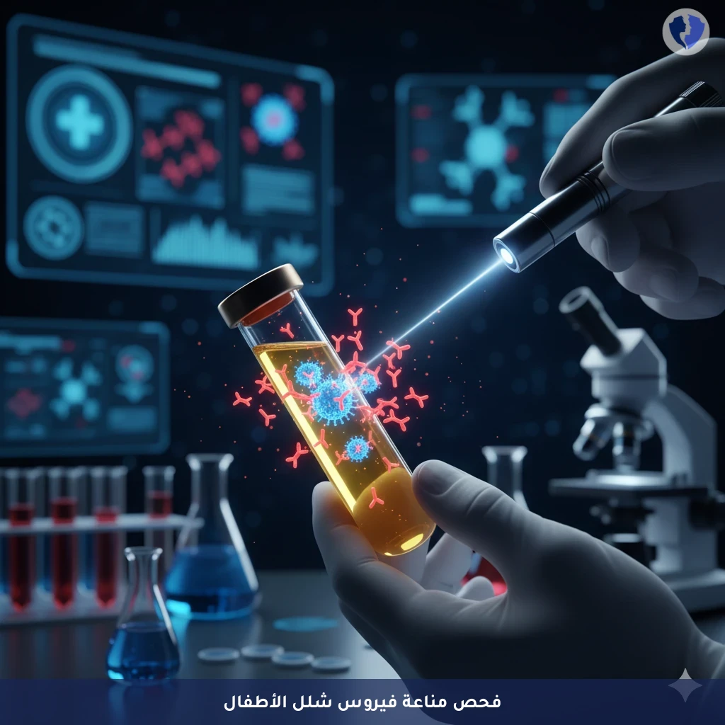 فحص المناعة ضد شلل الأطفال - تحليل الأجسام المضادة لفيروس شلل الأطفال (Poliovirus IgG)