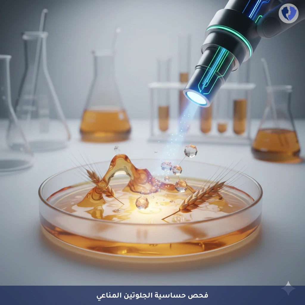 تحليل أجسام حساسية القمح - تحليل الأجسام المضادة للجلوتين (Gluten Antibodies)