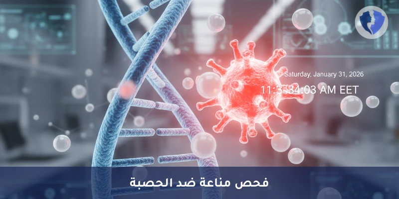 تحقق من مناعتك ضد الحصبة - تحليل الأجسام المضادة للحصبة (Measles IgG)