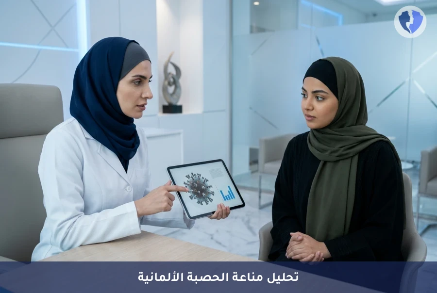 تأكدي من مناعتك ضد الحصبة - تحليل الأجسام المضادة للحصبة الألمانية (Rubella IgG)