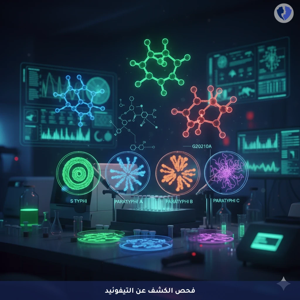 فحص أجسام التيفوئيد المضادة - تحليل الأجسام المضادة للسالمونيلا والتيفوئيد (Widal Test)