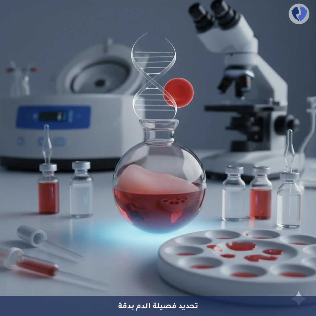 فحص فصيلة الدم (عامل Rh) - تحليل الأجسام المضادة للعامل الريصي بطريقة (Du)