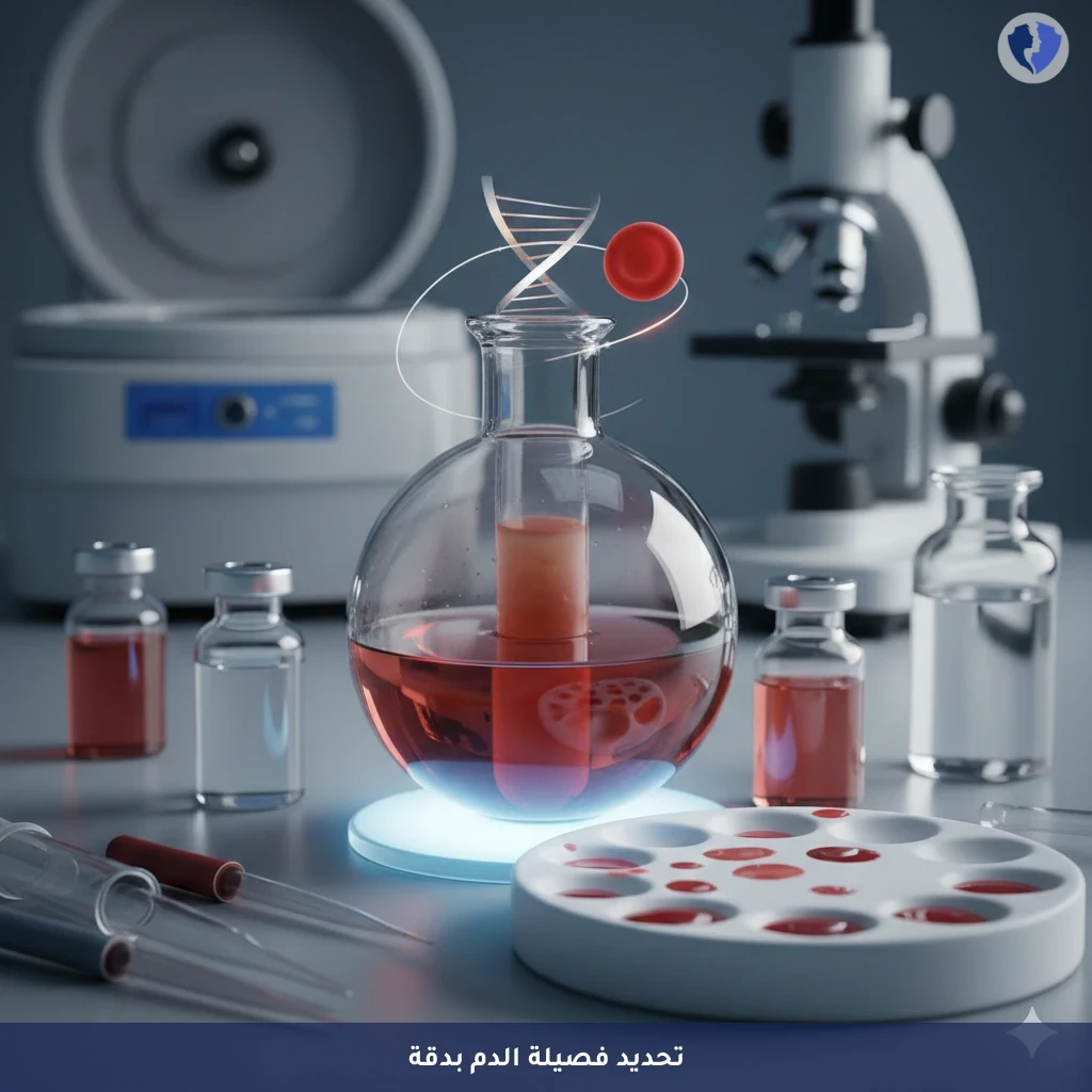 فحص فصيلة الدم (عامل ريسوس) - تحليل الأجسام المضادة للعامل الريصي بطريقة (Du)
