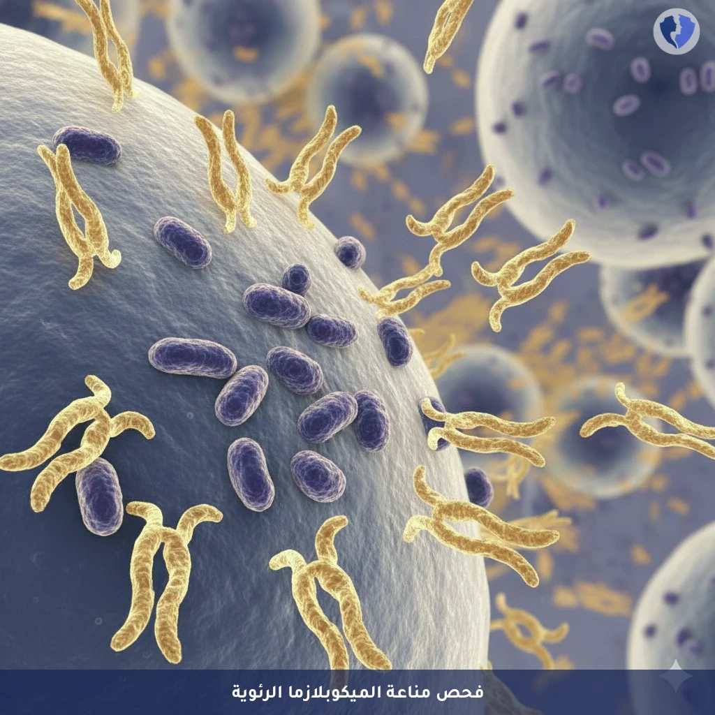 فحص مناعة بكتيريا الميكوبلازما - تحليل الأجسام المضادة للميكوبلازما الرئوية (Mycoplasma Pneumoniae IgG)