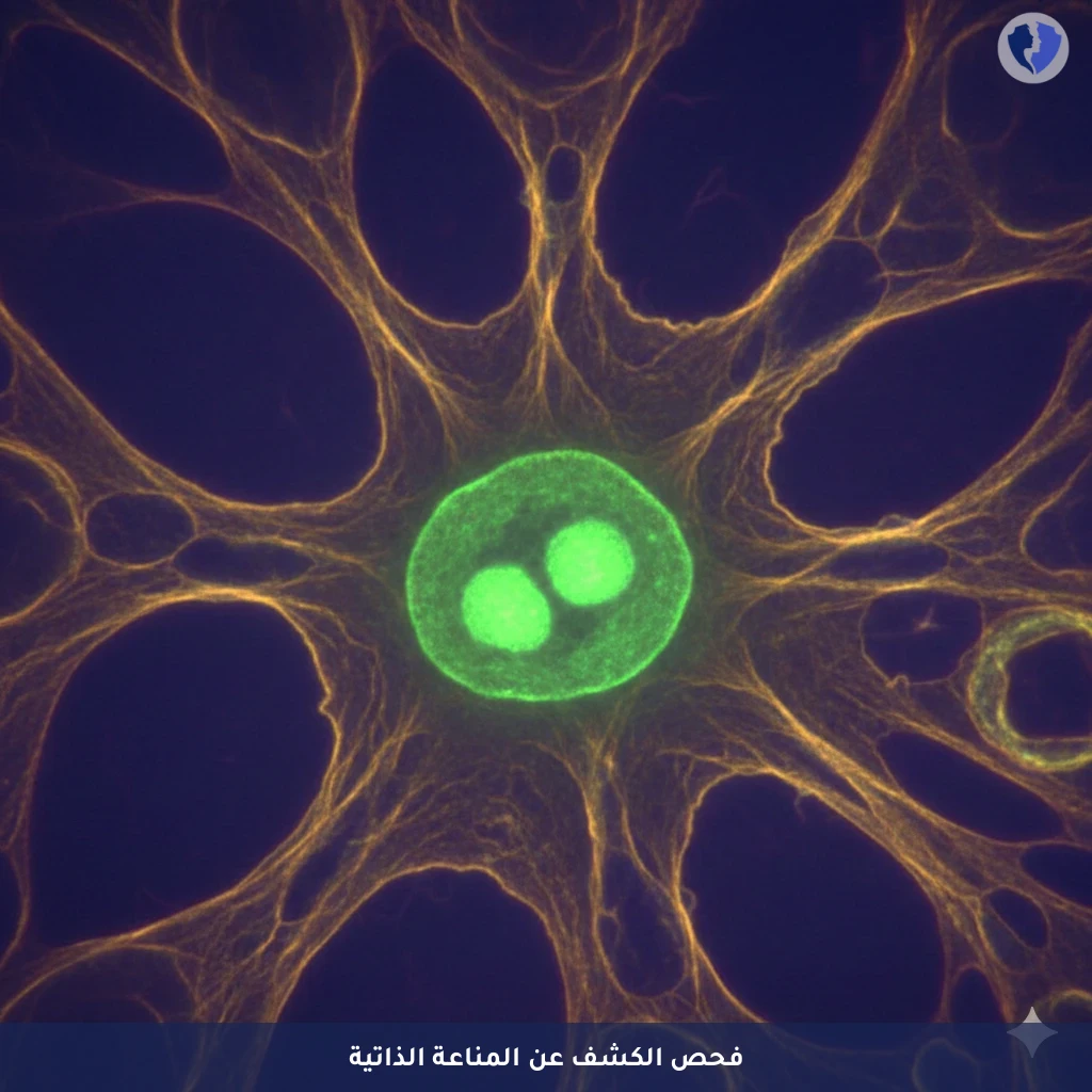 كشف أمراض المناعة الذاتية - تحليل الأجسام المضادة للنواة (ANA)