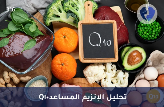 فحص مستوى الإنزيم المساعد Q10 - تحليل الإنزيم المساعد Q10 (Coenzyme Q10)