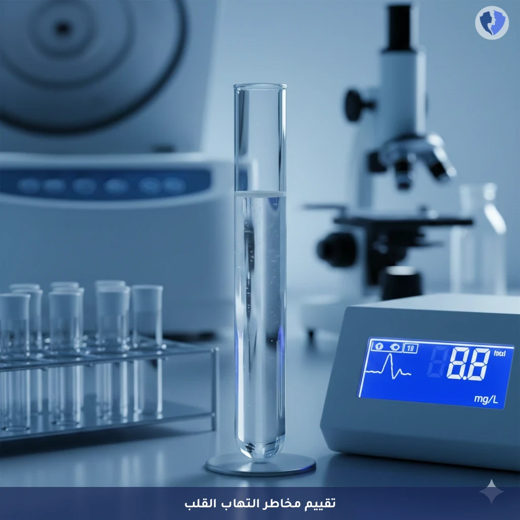 كشف الالتهابات بدقة عالية - تحليل البروتين التفاعلي سي عالي الحساسية (hs-CRP)