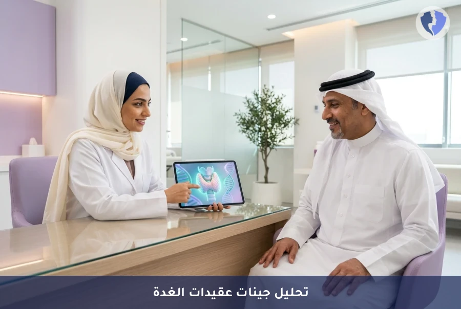 دقة فائقة في تشخيص الغدة - تحليل البروفايل الجيني لعقيدات الغدة الدرقية (ThyroSeq)
