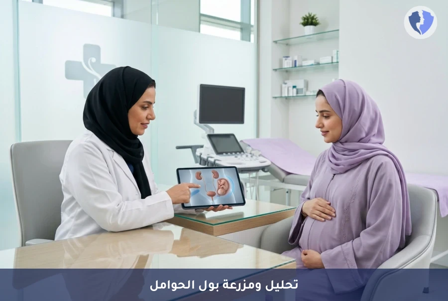 اطمئني على حملك بفحص البول - تحليل البول الشامل ومزرعة البول للحوامل