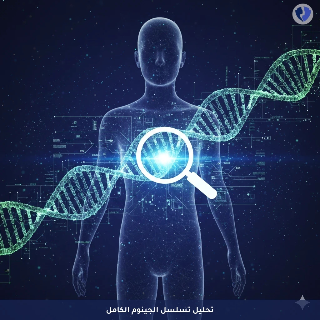 القراءة الكاملة للشفرة الوراثية - تحليل التسلسل الكامل للجينوم (WGS)