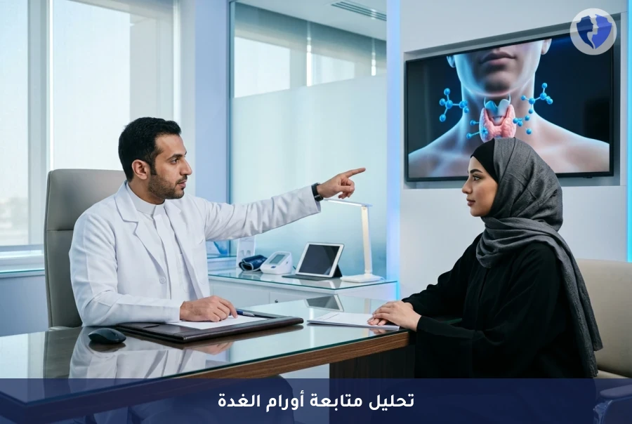 اطمئن على تعافيك بعد الجراحة - تحليل الثايروجلوبولين والأجسام المضادة (Tg/Anti-Tg) لمتابعة الأورام