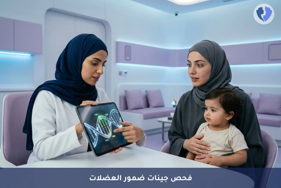 اطمئن على نمو طفلك الحركي - تحليل الجينات لضمور العضلات الشوكي (SMA)