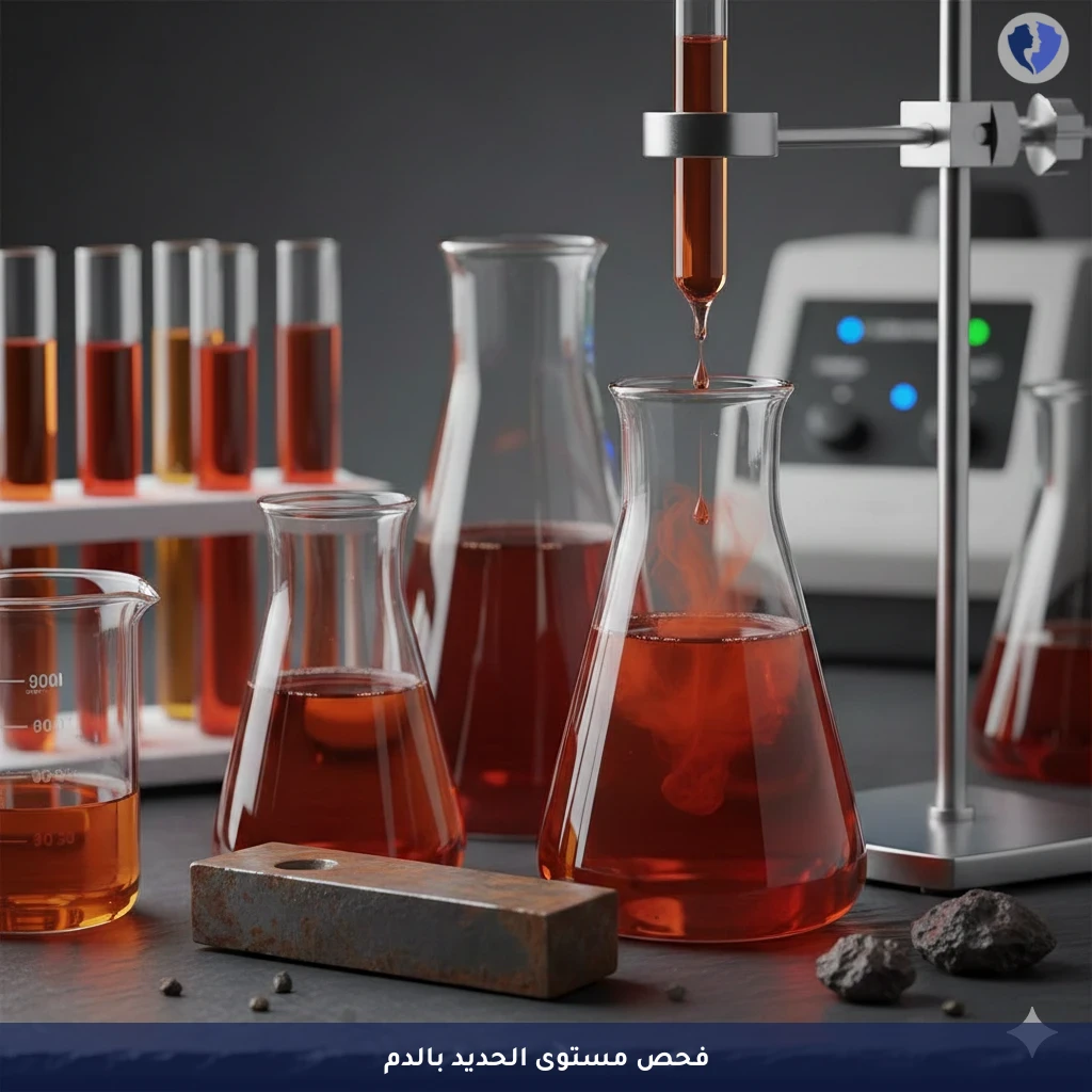 فحص مخزون الحديد - تحليل الحديد في الدم (Iron)